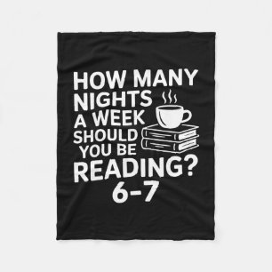 67 Reading Book Lover Funny Six Seven Meme Bookwor Fleece Blanket