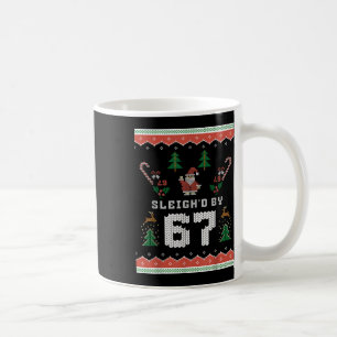 67 Santa Ugly Christmas Six Seven Coffee Mug