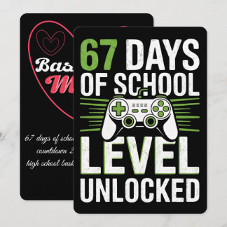 67 School Days, Basketball Mom Journey 2026 Holiday Card
