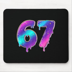 67 Shirt, 67 Meme Baseball Lifestyle 101 Apparel Y Mouse Pad