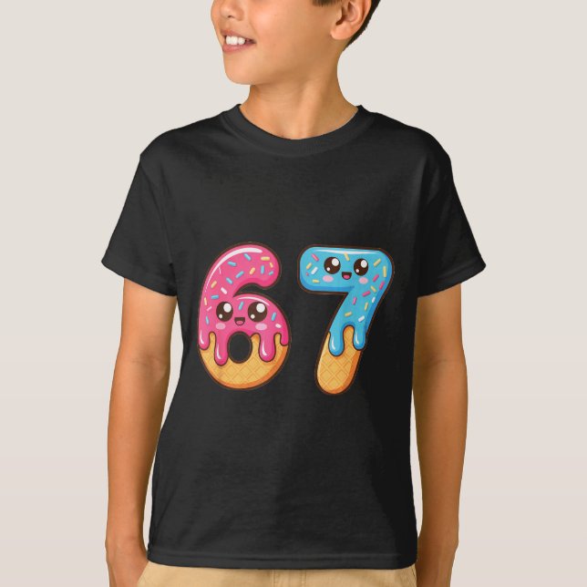 67 Shirt Baseball Lifestyle 101 Apparel Youth Drip (Front)