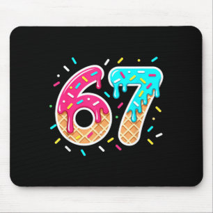 67 Shirt Baseball Lifestyle 101 Apparel Youth Drip Mouse Pad