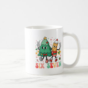 67 Shirt For Teachers 67 Meme Six Seven Christmas Coffee Mug