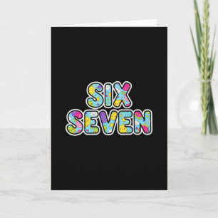 67 Shirt For Teachers 67 Meme Women Teacher Six Se Card