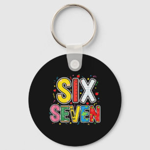 67 Shirt For Teachers 67 Meme Women Teacher Six Se Keychain