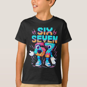 67 Six Seven 6-7 - Funny Italian Brainrot Ice Crea T-Shirt