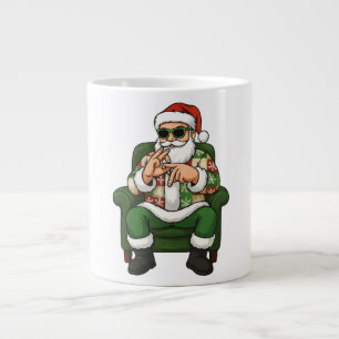 67 Six Seven Bruh Funny Christmas   6 7 Meme Holid Large Coffee Mug