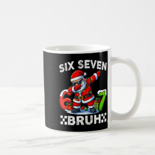 67 Six Seven Bruh Funny Christmas 6 7 Meme Men Wom Coffee Mug