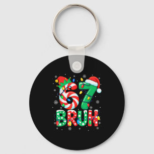 67 Six Seven Bruh Funny Christmas 6 7 Meme Men Wom Keychain