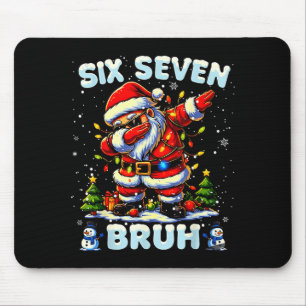 67 Six Seven Burh Funny Christmas 6 7 Meme Men Wom Mouse Pad