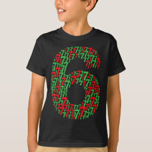 67 Six Seven Christmas Design Funny 6 7 Meme T-Shirt
