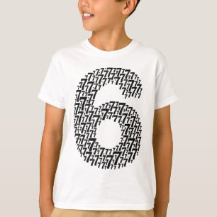 67 Six Seven Cool Matching 6 And 7 Design Funny 6- T-Shirt