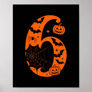67 Six Seven Couple Halloween Poster
