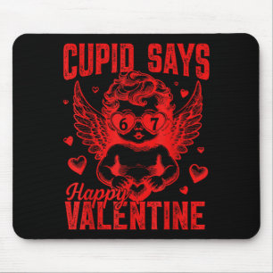 67 Six Seven For Kids Women Boys Girls Men Valenti Mouse Pad