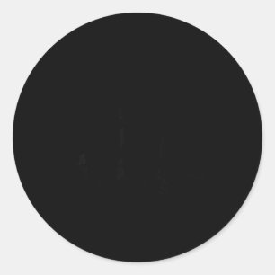 67 Six Seven Funny 6 7 Meme Gen Alpha Slang 6 7 Ha Classic Round Sticker