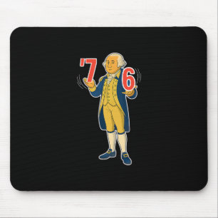 67 Six Seven Funny George Washington Meme Mouse Pad