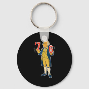 67 Six Seven Funny George Washington Meme T-shirt_ Keychain