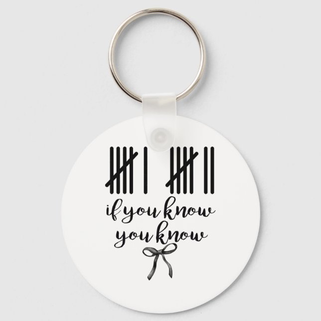 67 Six Seven Funny If You Know You Know 6 7 Six Se Keychain (Front)