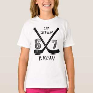 67 Six Seven Funny Meme Brain Rot Meme T-Shirt