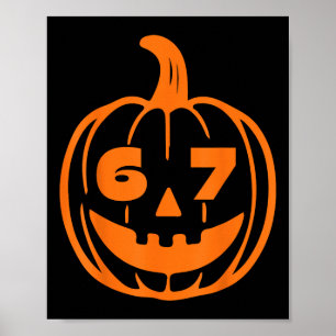 67 Six Seven Halloween Costume For Students Teache Poster