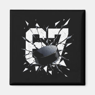 67 Six Seven Hockey Gen Alpha Brainrot Meme Magnet