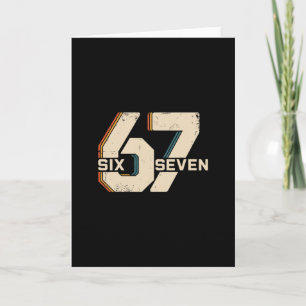 67 Six Seven Meme 1 Card