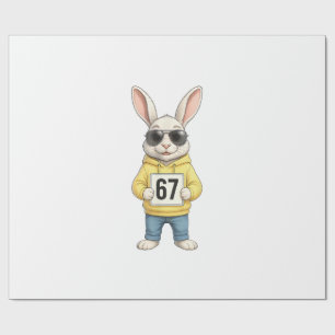 67 Six Seven Meme 6 7 Funny Easter Day for Boys Me Wrapping Paper