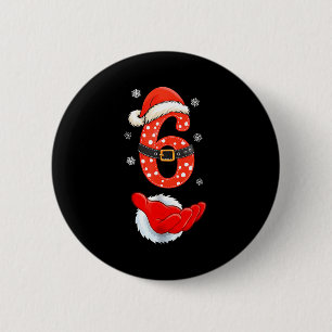 67 Six Seven Meme Couple Matching Christmas  2 Inch Round Button