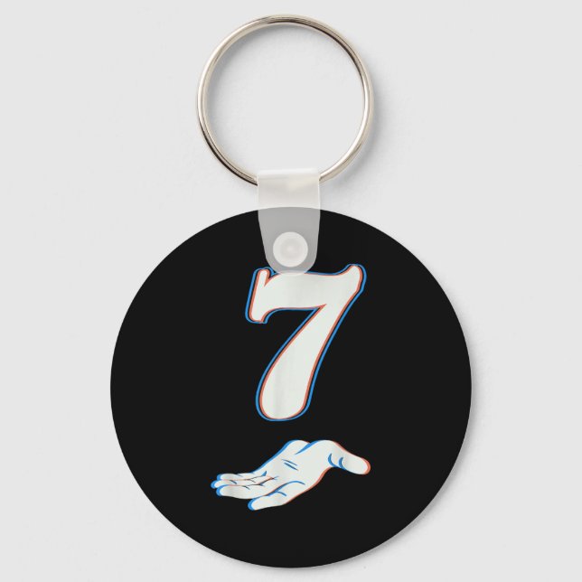 67 Six Seven Meme Couple Matching Halloween Costum Keychain (Front)