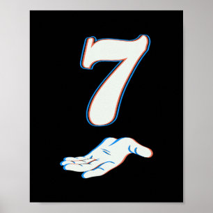 67 Six Seven Meme Couple Matching Halloween Costum Poster