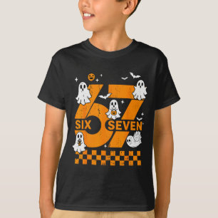67 Six Seven Meme Fun 6 7 Couple Matching Hallowee T-Shirt