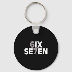 67 Six Seven Meme Funny Gen Alpha Slang Teens Kids Keychain
