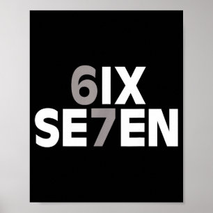 67 Six Seven Meme Funny Gen Alpha Slang Teens Kids Poster