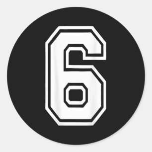 67 Six Seven Meme Matching Halloween Costume (on B Classic Round Sticker