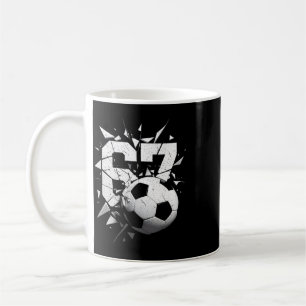 67 Six Seven Soccer Gen Alpha Brainrot Meme Coffee Mug