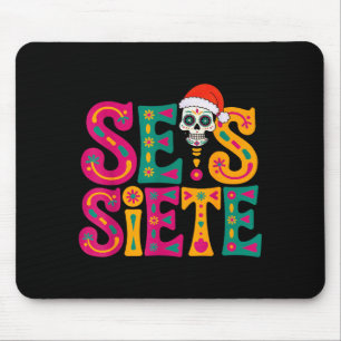 67 Six Seven Spanieacher Bilingual Seis Siete Chri Mouse Pad
