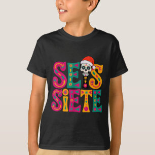67 Six Seven Spanieacher Bilingual Seis Siete Chri T-Shirt