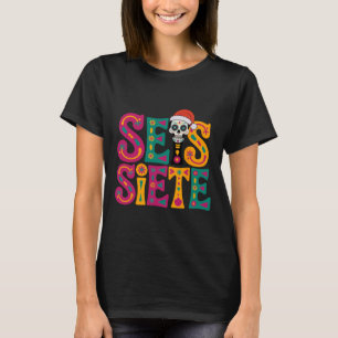 67 Six Seven Spanish Teacher Bilingual Seis Siete T-Shirt