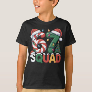 67 six seven squad, kids shirt, funny christmas T-Shirt