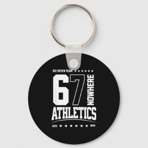 67 Six Seven Srts Athletics  Keychain