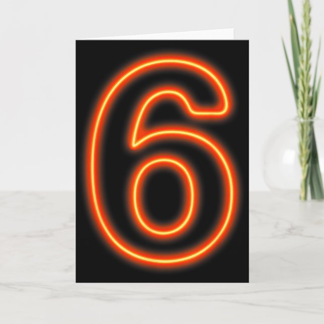 67 Sixty Seven Halloween Costume Colorful Funny 6  Card (Front)