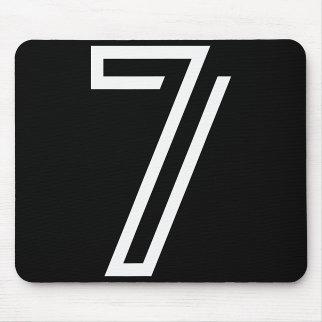 67 Sixty Seven Halloween Costume Design Funny 6 7  Mouse Pad (Front)