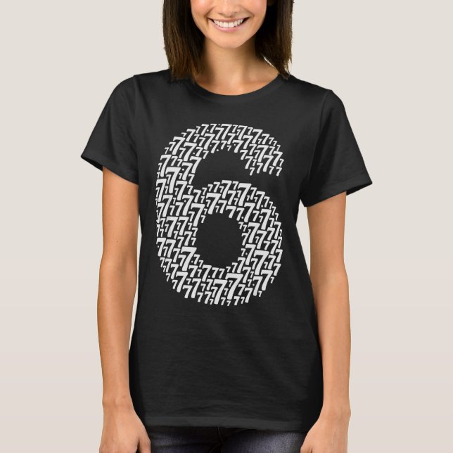 67 Sixty Seven Halloween Costume Design Funny 6 7  T-Shirt (Front)