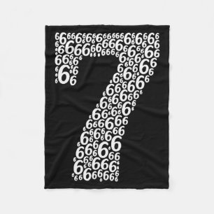 67 Sixty Seven Halloween Costume Funny Meme Fleece Blanket