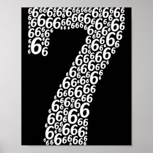 67 Sixty Seven Halloween Costume Funny Meme  Poster