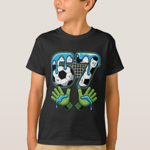 67 Soccer Enthusiast Funny Gamer Chill Summer Vibe T-Shirt