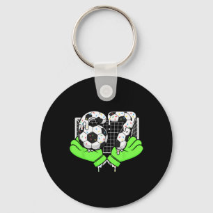 67 Soccer Ll Goalie Net And Gloves For Players _3 Keychain