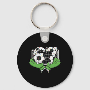 67 Soccer Ll Goalie Net And Gloves For Players Keychain
