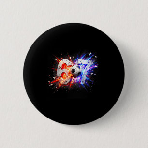 67 Soccer Six Seven 6 7 Meme 67 2 Inch Round Button