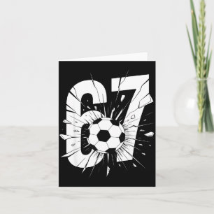 67 Soccer Six Seven 6 7 Meme 67 Card